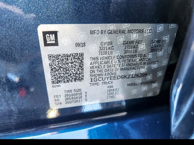 Certified 2019 Chevrolet Silverado 1500 RST w/ All-Star Edition AWD/4WD image 29
