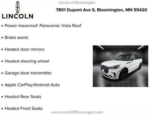 Certified 2025 Lincoln Aviator Black Label image 9