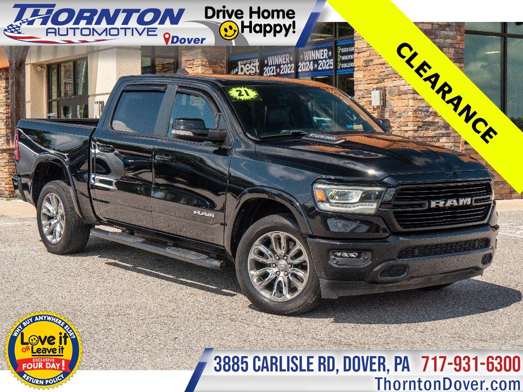 Used 2021 RAM 1500 Laramie w/ Sport Appearance Package AWD/4WD image 1
