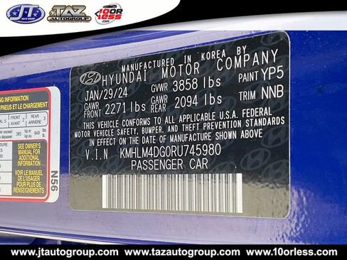 Used 2024 Hyundai Elantra SEL FWD image 19