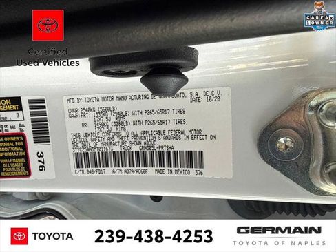 Certified 2021 Toyota Tacoma TRD Sport AWD/4WD image 24