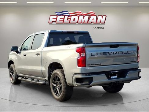Used 2023 Chevrolet Silverado 1500 Custom w/ 2.7L Blackout Package AWD/4WD image 3