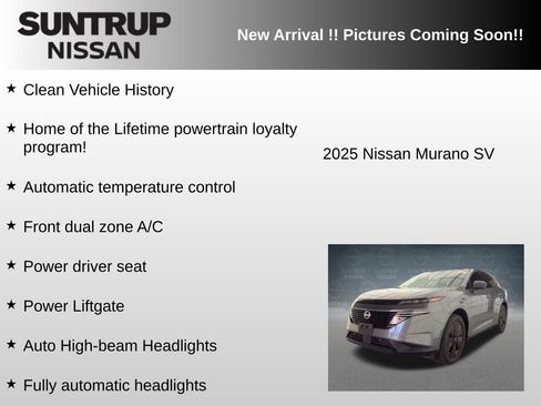 Used 2025 Nissan Murano SV FWD image 6