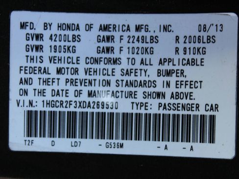 Used 2013 Honda Accord LX image 29