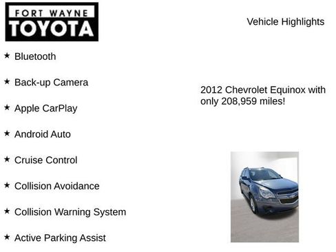 Used 2012 Chevrolet Equinox LT image 7