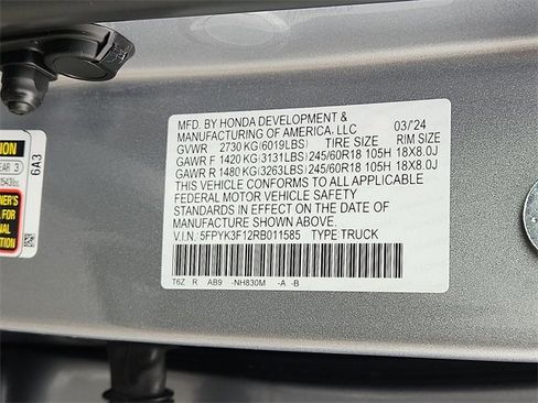 Used 2024 Honda Ridgeline Sport image 26