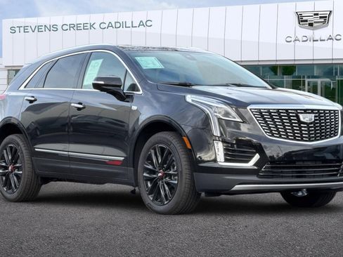 Used 2025 Cadillac XT5 Premium Luxury w/ LPO, Red Accent Package FWD image 1