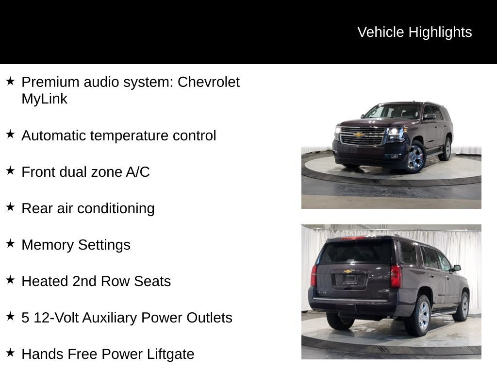 Used 2015 Chevrolet Tahoe LTZ AWD/4WD image 32