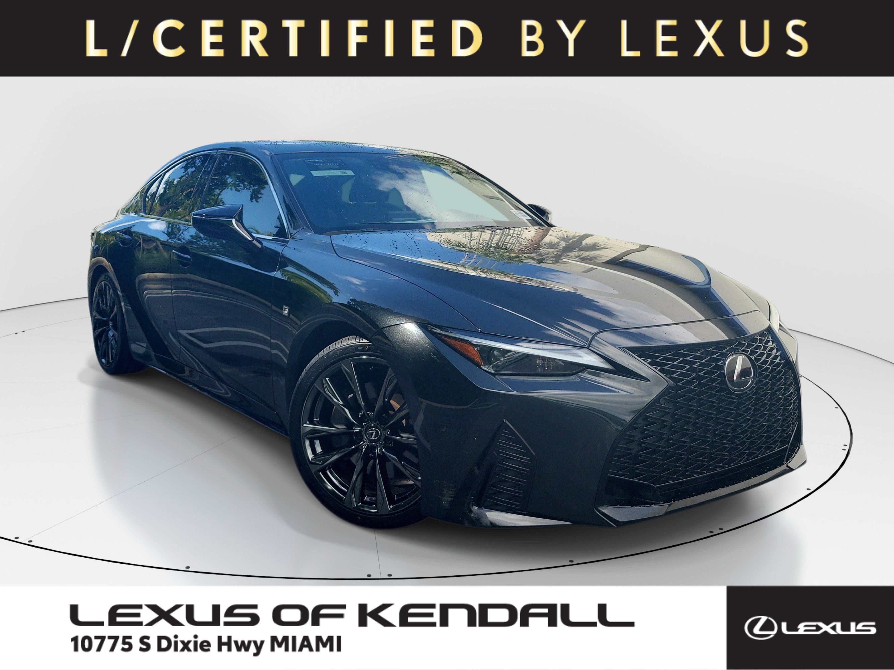 Used 2024 Lexus IS 350 F Sport w/ Memory Package RWD image 1