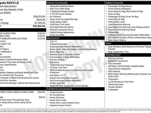 Certified 2024 Toyota RAV4 LE AWD/4WD image 22