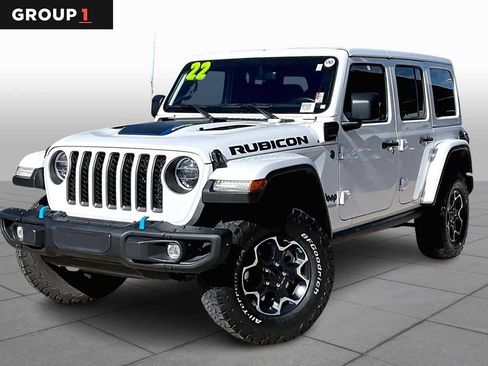 Used 2022 Jeep Wrangler Unlimited Rubicon 4xe w/ Steel Bumper Group image 1