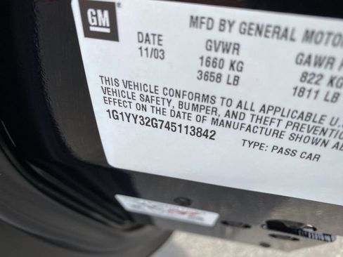 Used 2004 Chevrolet Corvette Convertible w/ Preferred Equipment Group image 33