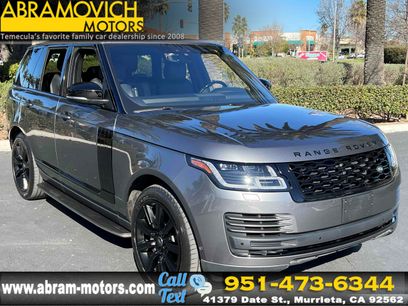 Used 2019 Land Rover Range Rover HSE