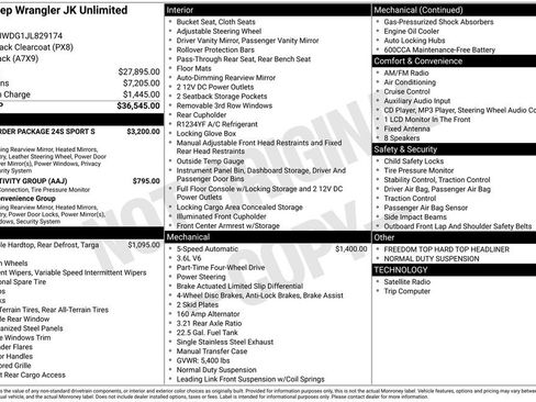 Used 2018 Jeep Wrangler Unlimited Sport S image 6