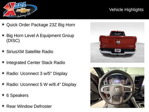 Used 2022 RAM 1500 Big Horn image 2