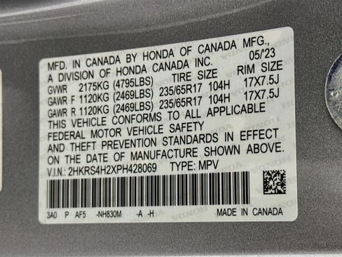 Certified 2023 Honda CR-V LX image 29