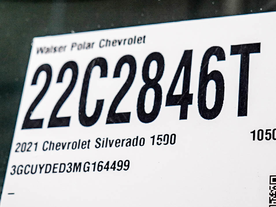 Used 2021 Chevrolet Silverado 1500 LT w/ Work Truck Package AWD/4WD image 31