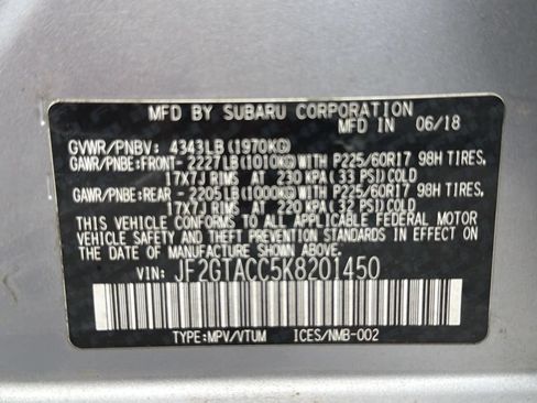 Used 2019 Subaru Crosstrek 2.0i Premium AWD/4WD image 48