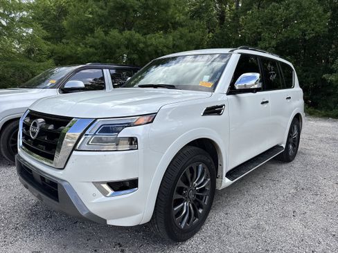 Used 2024 Nissan Armada Platinum w/ Cargo Package RWD image 1