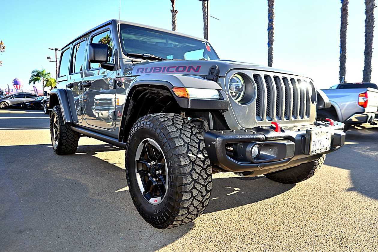 Used 2020 Jeep Wrangler Unlimited Rubicon AWD/4WD image 3