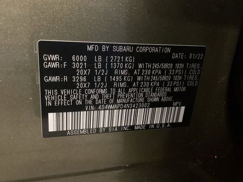 Certified 2022 Subaru Ascent Limited w/ Technology Package image 16