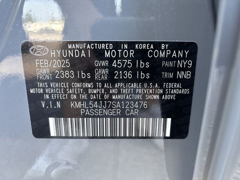 Used 2025 Hyundai Sonata Limited FWD image 5
