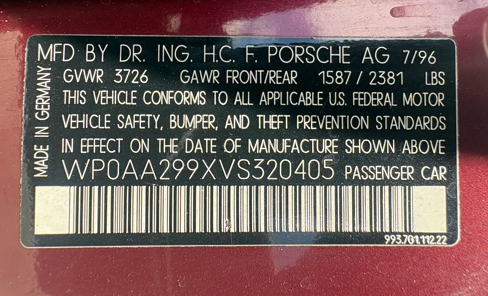 Used 1997 Porsche 911 Carrera image 47