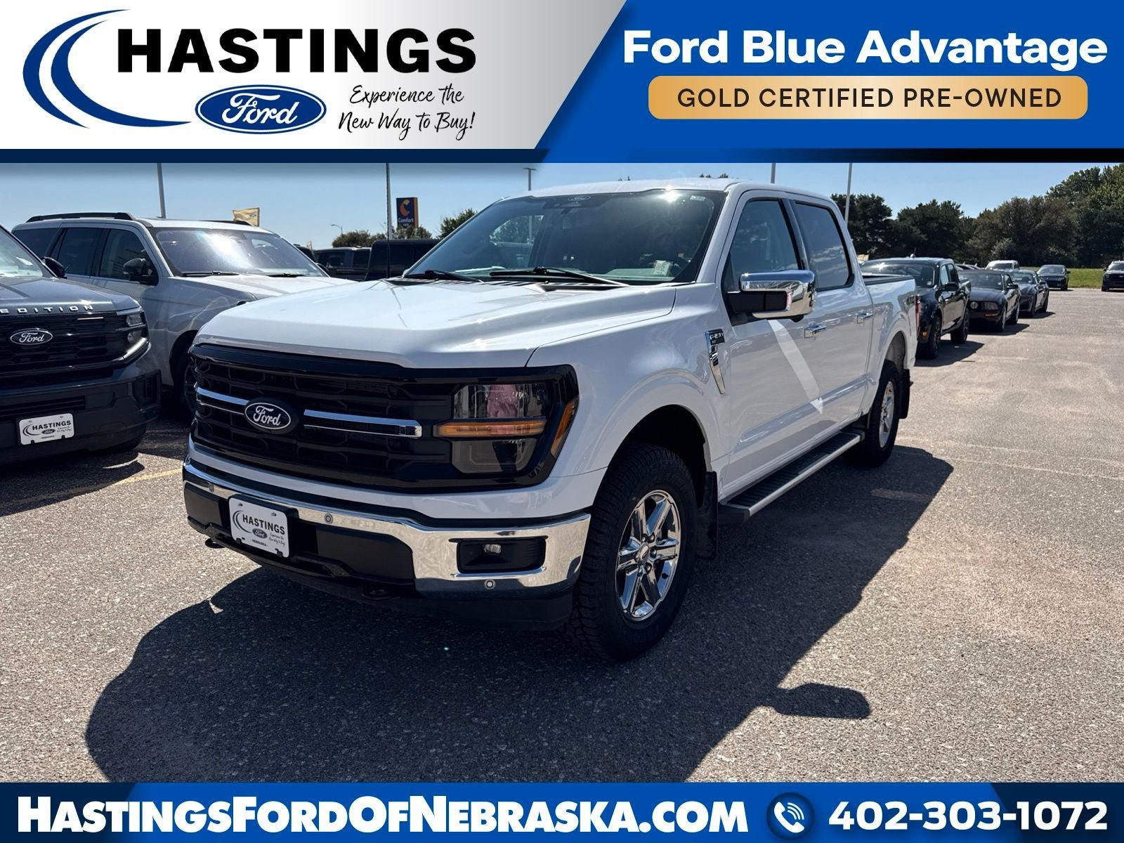 Used 2024 Ford F150 XLT w/ Equipment Group 302A MID AWD/4WD image 1