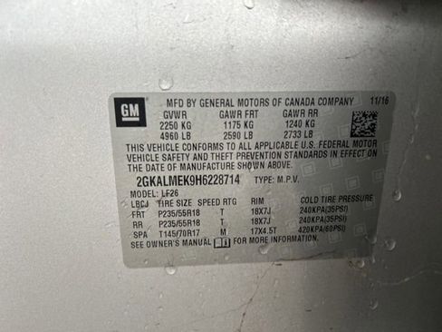 Used 2017 GMC Terrain SLE FWD image 11