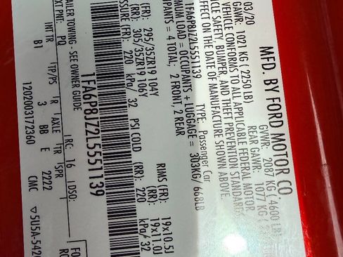 Used 2020 Ford Mustang Shelby GT350 w/ Technology Package image 38