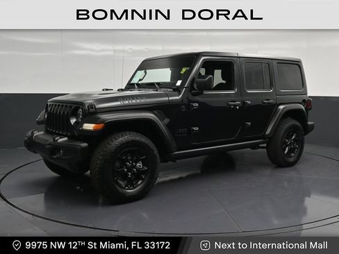 Used 2021 Jeep Wrangler Unlimited Sport AWD/4WD image 1
