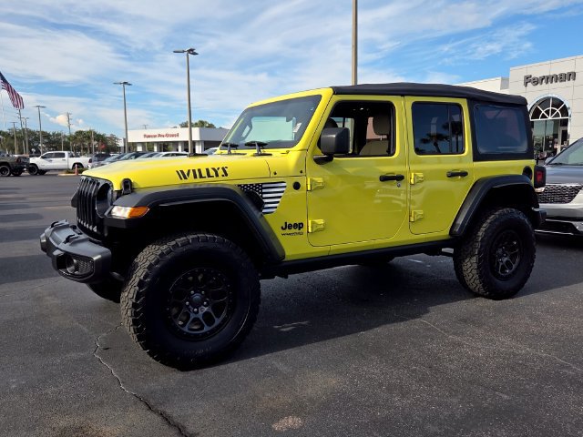 Certified 2022 Jeep Wrangler Unlimited Sport AWD/4WD image 3