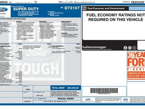 Used 2015 Ford F350 XLT w/ XLT Premium Package image 55