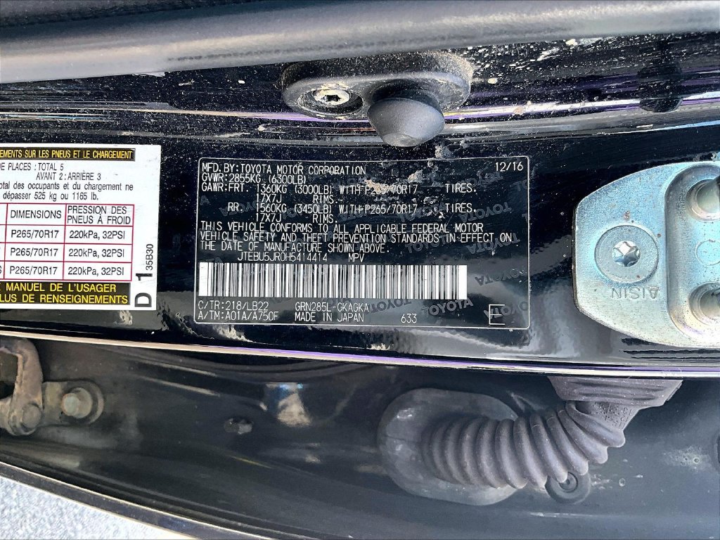 Used 2017 Toyota 4Runner SR5 Premium AWD/4WD image 34