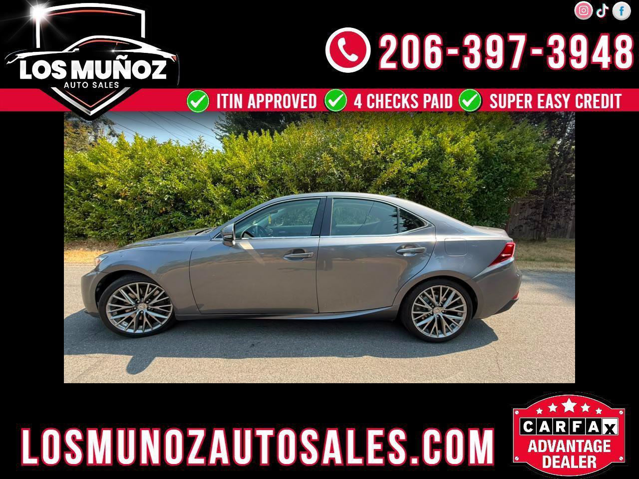 Used 2016 Lexus IS 300 AWD image 1