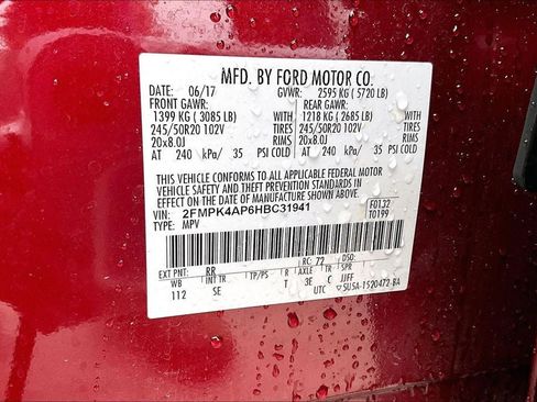 Used 2017 Ford Edge Sport w/ Equipment Group 401A image 31