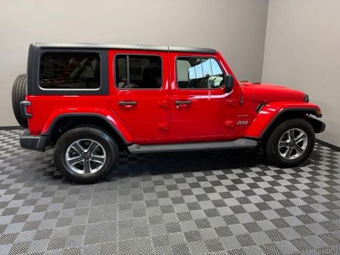 Used 2020 Jeep Wrangler Unlimited Sahara AWD/4WD image 7