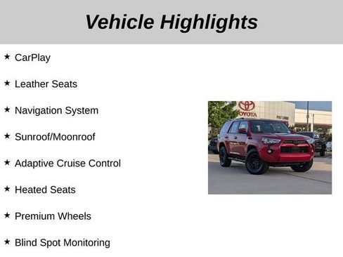 Used 2024 Toyota 4Runner SR5 Premium w/ Moonroof Package RWD image 5