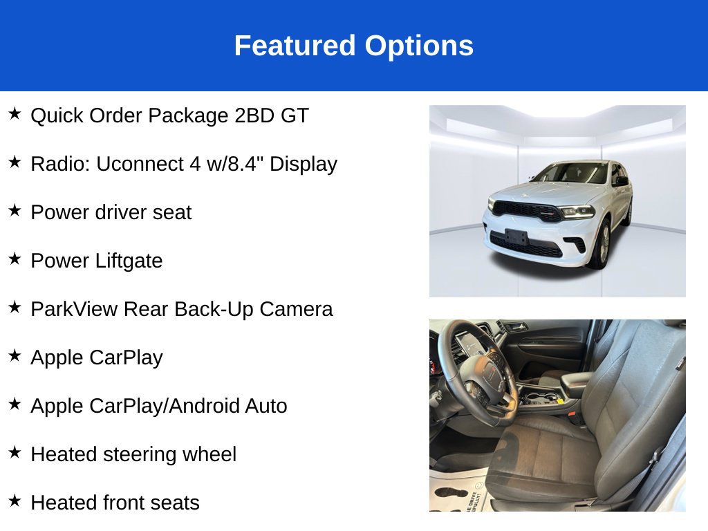 Used 2023 Dodge Durango GT AWD/4WD image 3