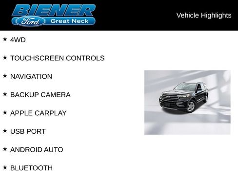 Used 2023 Ford Explorer XLT w/ Equipment Group 202A AWD/4WD image 9
