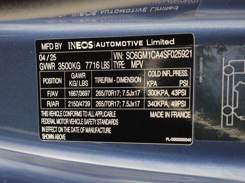 New 2025 INEOS Grenadier image 21