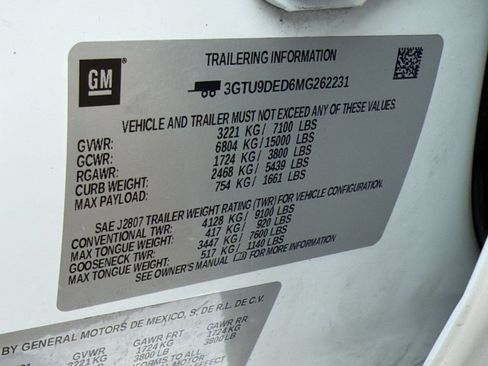 Used 2021 GMC Sierra 1500 SLT AWD/4WD image 24