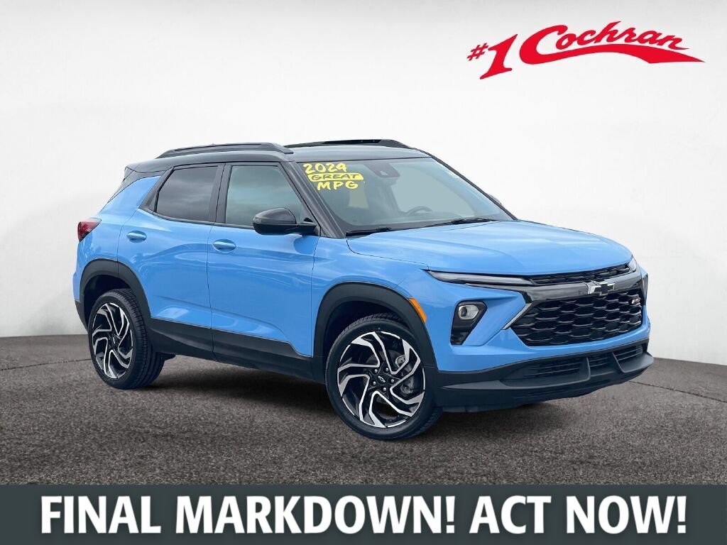 Used 2024 Chevrolet TrailBlazer RS w/ Driver Confidence Package AWD/4WD image 1
