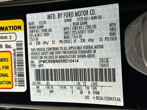 Used 2025 Ford Bronco Sport Big Bend AWD/4WD image 12