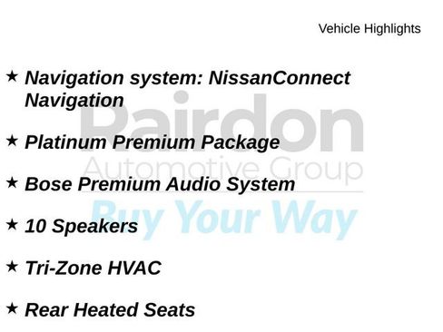 Used 2023 Nissan Rogue Platinum w/ Platinum Premium Package image 5