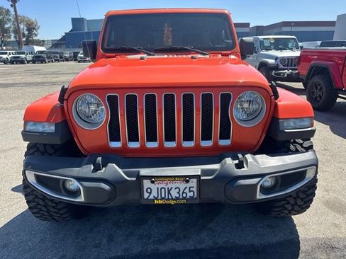 Used 2020 Jeep Wrangler Unlimited Sahara AWD/4WD image 2