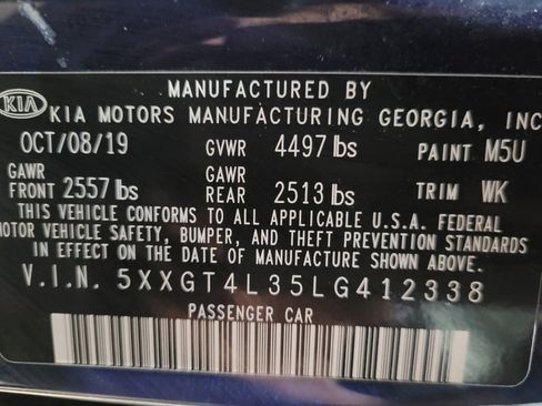 Used 2020 Kia Optima LX FWD image 33
