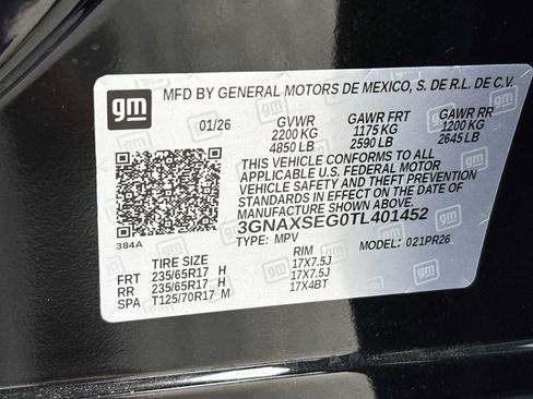 New 2026 Chevrolet Equinox ACTIV w/ Convenience Package III AWD/4WD image 33
