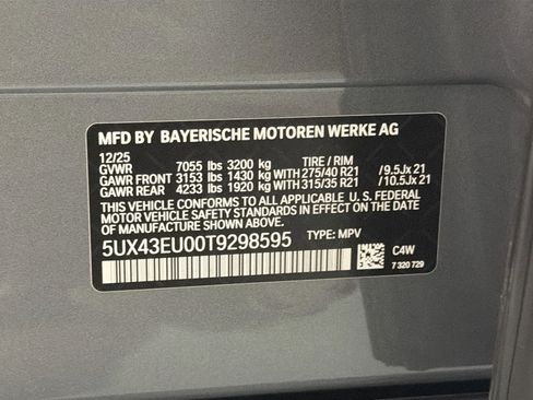 New 2026 BMW X5 xDrive50e w/ M Sport Package image 42