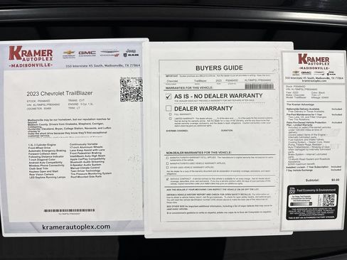 Used 2023 Chevrolet TrailBlazer LT w/ Convenience Package FWD image 35